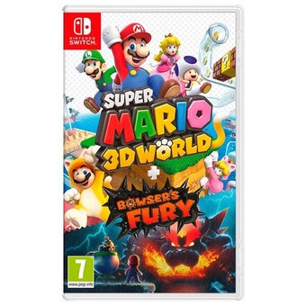 Carrefour Jeu super mario odyssey ou mario 3d world bowser's fury ou super mario bros u deluxe ou super mario maker 2 pour nintendo swi offre