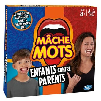 Carrefour Hasbro gaming mâche-mots enfants vs parents offre