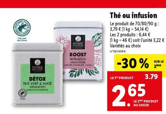 Lidl Thé ou infusion offre