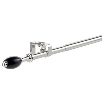 IKEA Rönnsumak set tringle à rideaux, couleur argent, 120-210 cm 19 mm offre