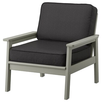 Bondholmen fauteuil, extérieur, teinté gris/järpön/duvholmen anthracite