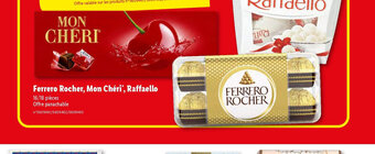 Lidl Ferrero Rocher, Mon Chéri*, Raffaello offre