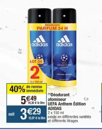 Cora x Carrefour Déodorant atomiseur offre
