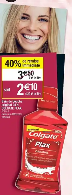 Cora x Carrefour Bain de bouche original 24 H offre