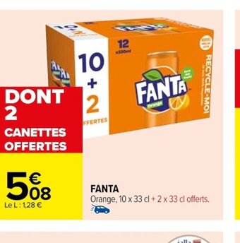 Carrefour FANTA offre
