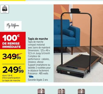 Carrefour Tapis de marche offre