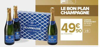Carrefour Market CHAMPAGNE JEANMAIRE BRUT offre
