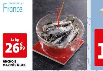 ANCHOIS MARINĂS Ă L'AIL