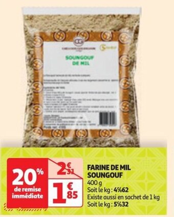 FARINE DE MIL SOUNGOUF 400 g