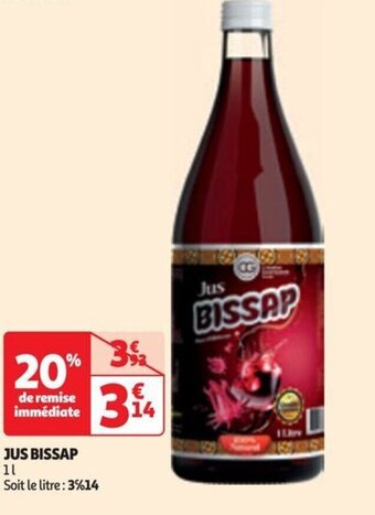 Auchan JUS BISSAP offre