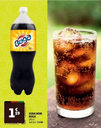 Auchan SODA NOIR BOGA offre