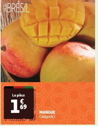 Auchan MANGUE Catégorie 1 offre