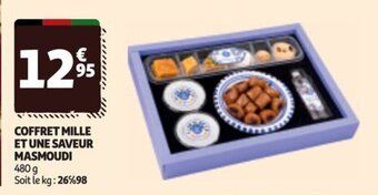 Auchan COFFRET MILLE ET UNE SAVEUR MASMOUDI 480 g offre