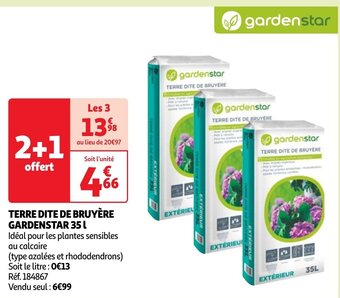 Auchan TERRE DITE DE BRUYÈRE GARDENSTAR 35 offre
