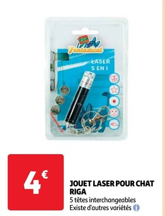 Auchan JOUET LASER POUR CHAT RIGA offre