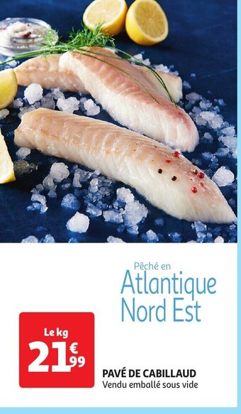 Auchan PAVÉ DE CABILLAUD offre
