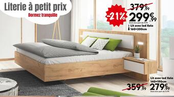 Maxi Bazar Lit avec led xelo offre
