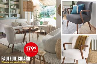 Maxi Bazar Fauteuil chiara offre