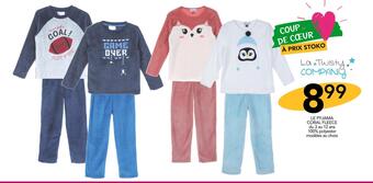 Stokomani La twisty company le pyjama coral fleece offre