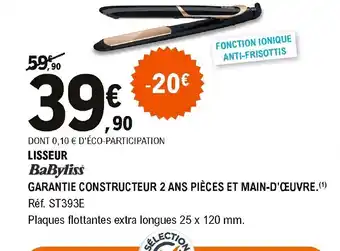 E.Leclerc Lisseur offre