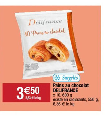 Migros Pains au chocolat offre