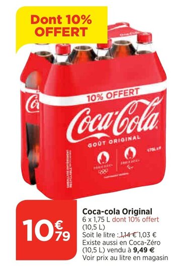 Maximarché Coca-cola Original offre