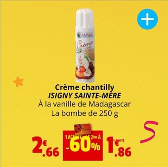 Coccinelle Express Crème chantilly ISIGNY SAINTE-MÈRE offre