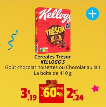 Coccinelle Express Céreales Trésor KELLOGG'S offre