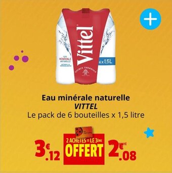 Coccinelle Express Eau minérale naturelle VITTEL offre