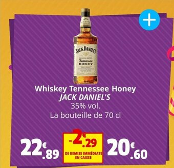 Coccinelle Express Whiskey Tennessee Honey JACK DANIEL'S offre