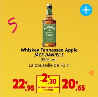 Coccinelle Express Whiskey Tennessee Apple JACK DANIEL'S offre