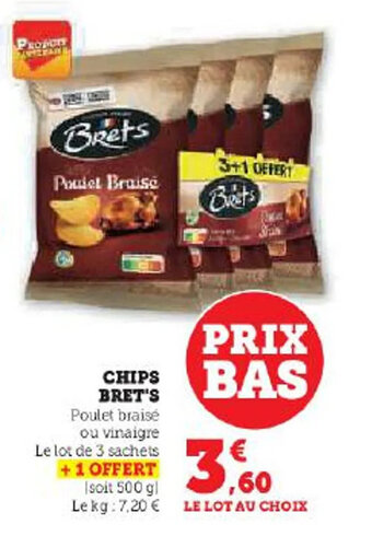 Hyper U CHIPS BRET'S offre