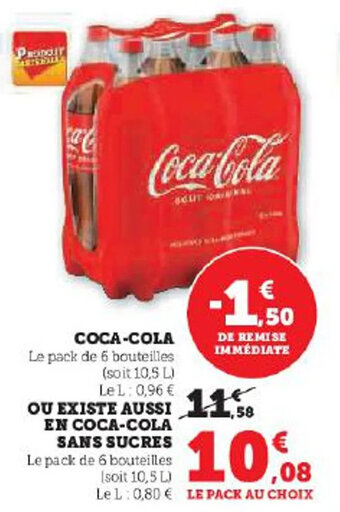 Hyper U COCA-COLA offre