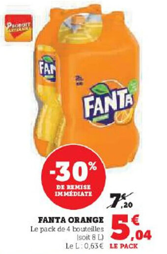 Hyper U FANTA ORANGE offre