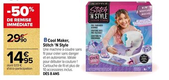 Carrefour Cool Maker, Stitch 'N Style offre