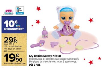 Cry Babies Dressy Kristal