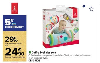Carrefour Coffret éveil des sens offre