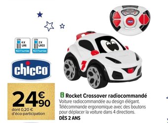 Carrefour Rocket Crossover radiocommandé Voiture radiocommandée offre