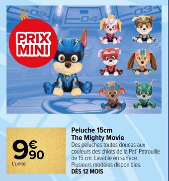 Carrefour Peluche 15cm The Mighty Movie offre