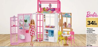 Maison transportable de Barbie
