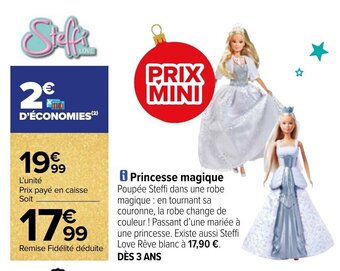 Carrefour Princesse magique offre