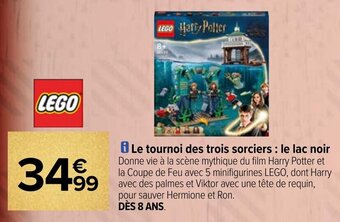 Carrefour Le tournoi des trois sorciers: le lac noir offre
