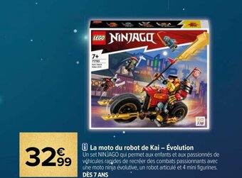 Carrefour La moto du robot de Kai - Évolution offre