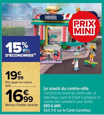 Le snack du centre-ville