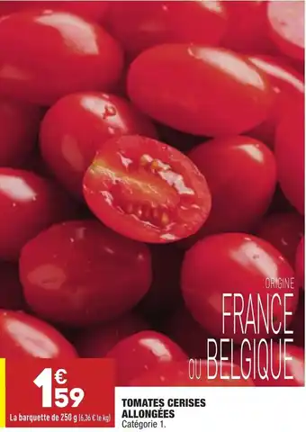 ALDI Tomates cerises allongées offre
