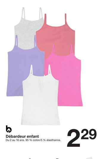 Zeeman Débardeur enfant offre