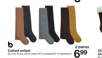Zeeman Collant enfant offre