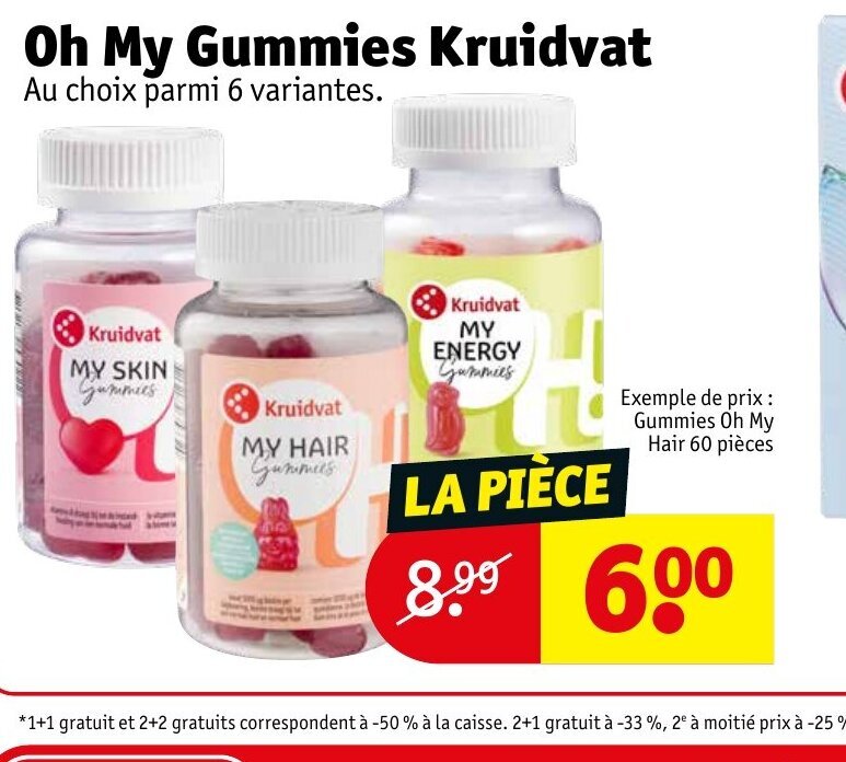 Promo Oh My Gummies Kruidvat chez Kruidvat