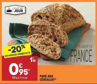 ALDI Pavé aux céréales offre