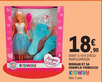 E.Leclerc MORGAN ET SA PANOPLIE PRINCESSE offre
